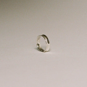 Thin Concave Band Ring